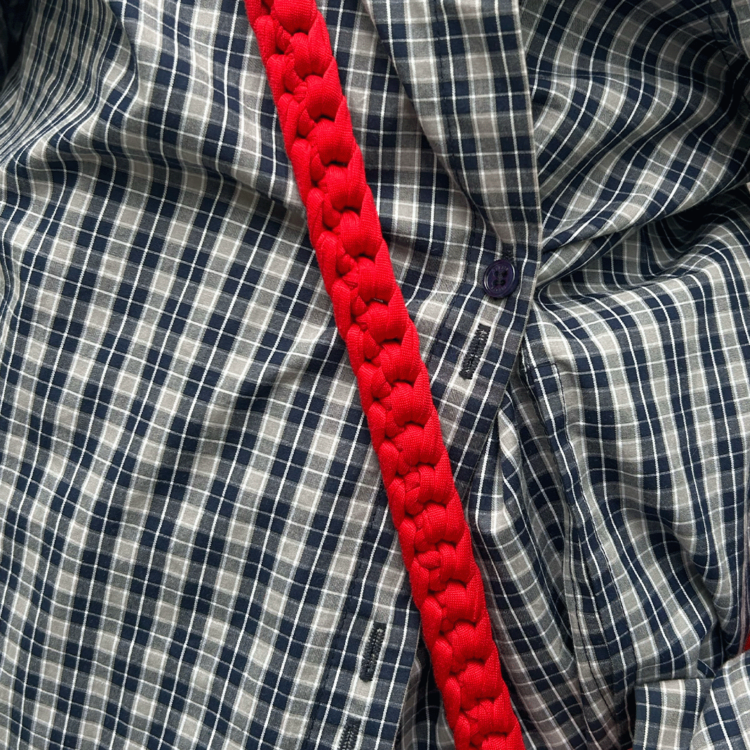 RED CROCHET PHONE STRAP