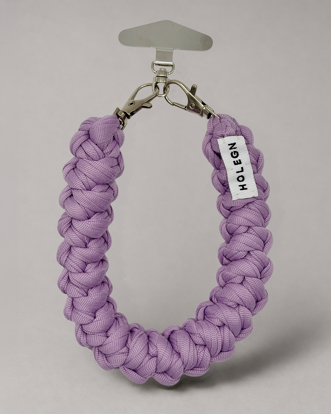 LILAC CROCHET PHONE STRAP
